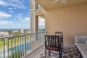 Enjoy the Sunrise from the Private Covered Balcony