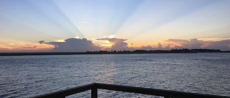 Sunset View from the dock!