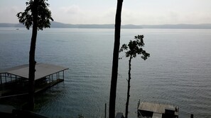 Eastern view from our screened in porch.