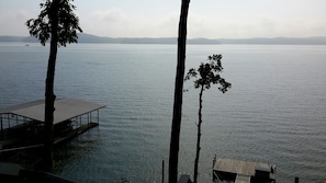 Eastern view from our screened in porch.