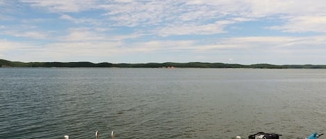 View from our deep water dock.