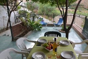 view from the terrace