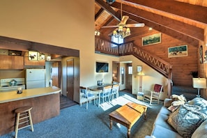 Kitchen/Living/Dining Areas- Located On Main Floor