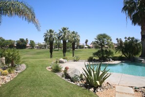 Backyard view 