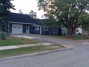 Summer view of cottage