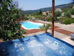 Piscine maison de vacances