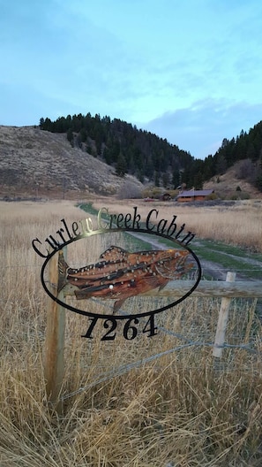 Entrance to the property