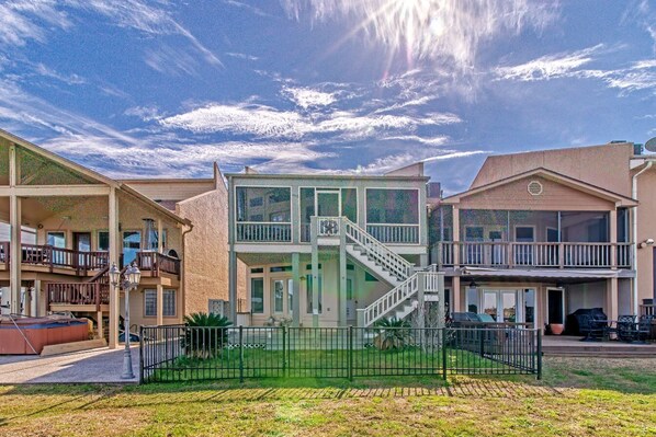 View of House from the Water Side 