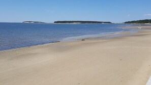 Beautiful association bay beach at Wellfleet Harbor