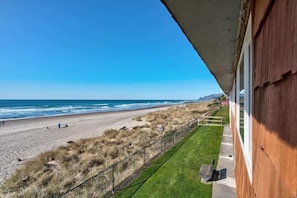 Here's the view from the oceanfront window looking north