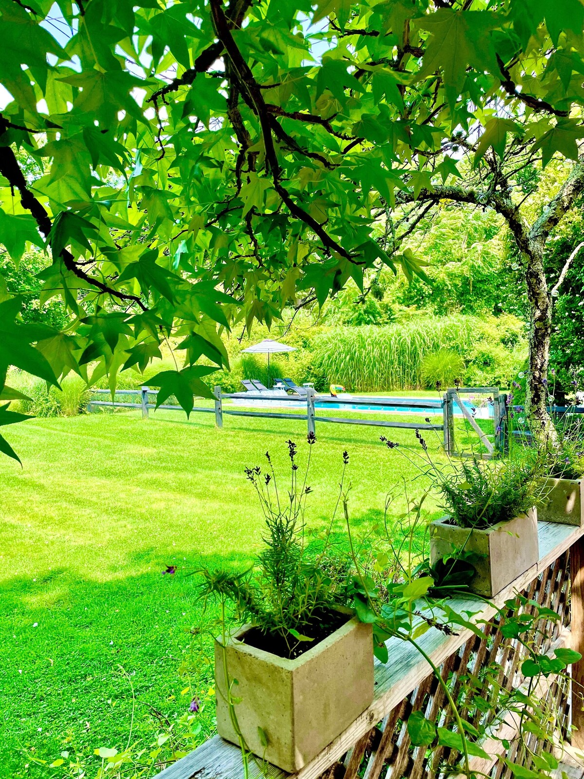 Private Bridgehampton home with Pool.