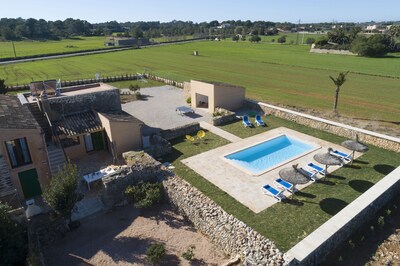 S'Hort de Marina - Renovierte Villa, 1 km vom Strand von Es Trenc und Ses Covetes entfernt