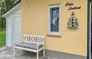 outside