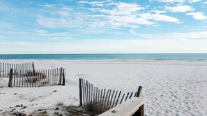 Gulf Shores private beach no crowds!