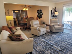 Living Room looking into dining area