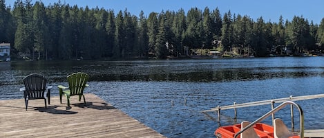 Ames Lake, a beautiful, clean, quiet retreat from the busy world. 