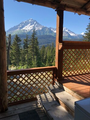 Looking north from deck.