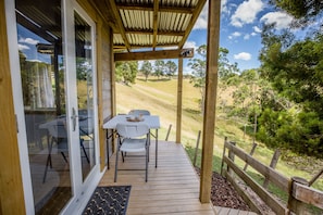 Enjoy your complementary breakfast and your own meals on your own private deck