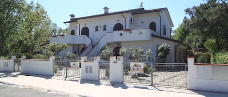 Fassade der Unterkunft