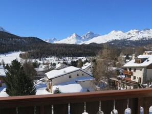 View from the balcony