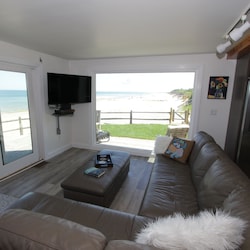 open living room with views