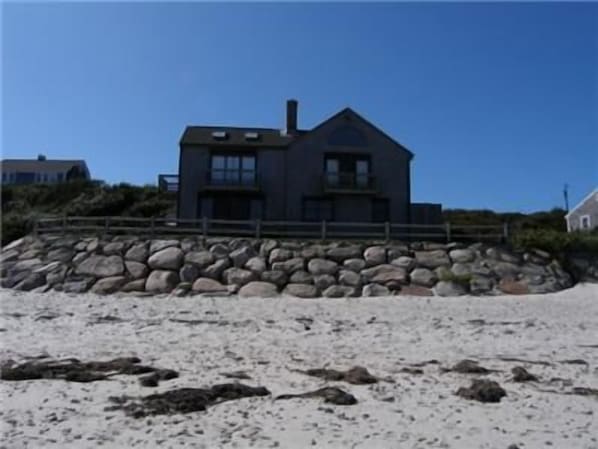 View from the beach