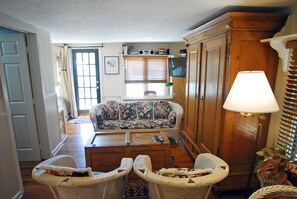 View from dining area toward the back. 