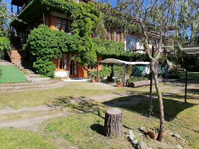 House with garden