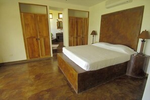 Master room with king bed