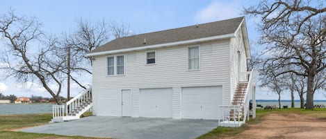 Back side of Beach House above garage.