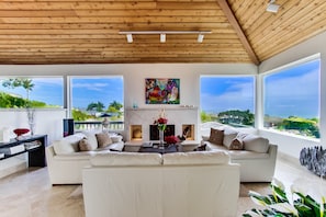 Beautiful Ocean View Living Room