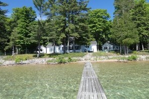 Looking at House from dock