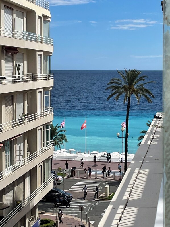 Vue sur la plage/l’océan