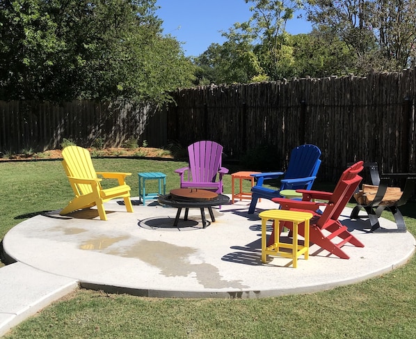 Fire Pit seating