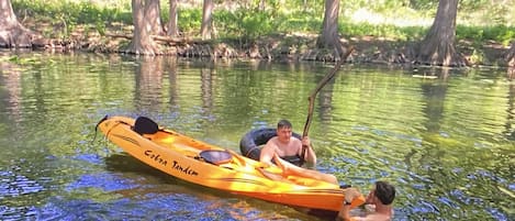 Swimming Hole - Fun times on the Frio River!