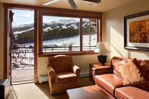 Sample photo of a one bedroom master. The unit for rent overlooks Breck.