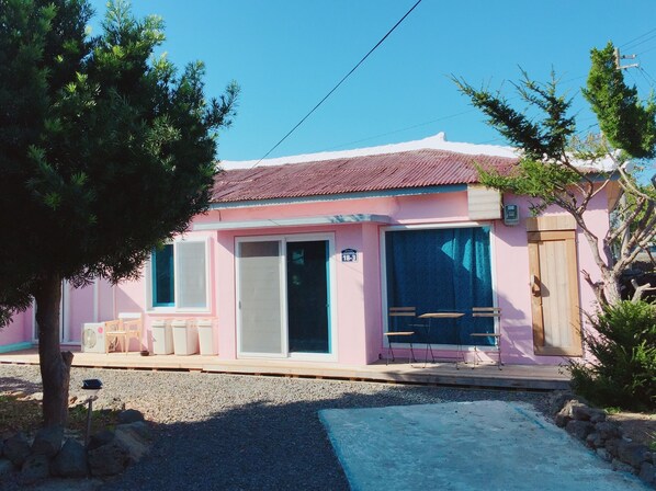 Camping like house in Small Village 