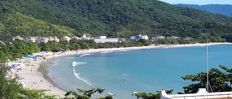 Vista para a praia.