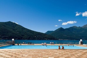 Large communal pool