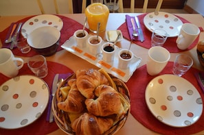 Repas de petit déjeuner