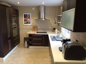 Kitchen of the Golfvilla