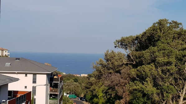 Blick von der Unterkunft