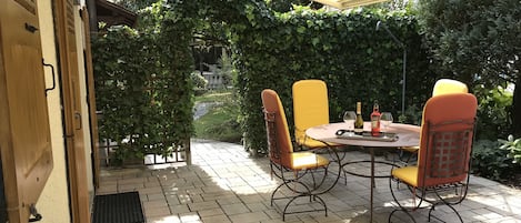 Votre terrasse privée.