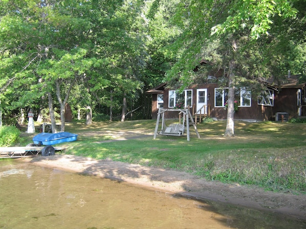 Take a short walk from your front door to the lake.