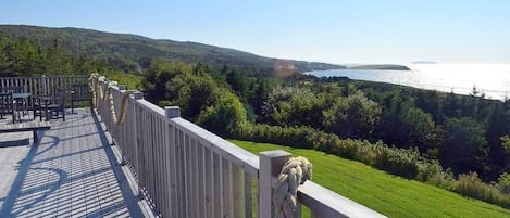 View looking south from the 800 sq. ft. deck.