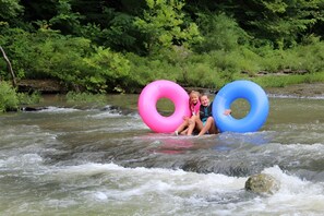 Tubing on the Wolf River Byrdstown, TN