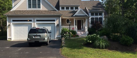 Quiet street and professional landscaping. Large driveway for 5 cars 