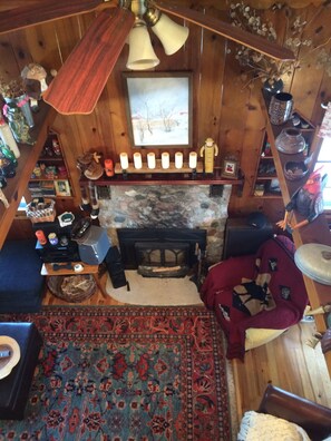 View from 2nd story landing.