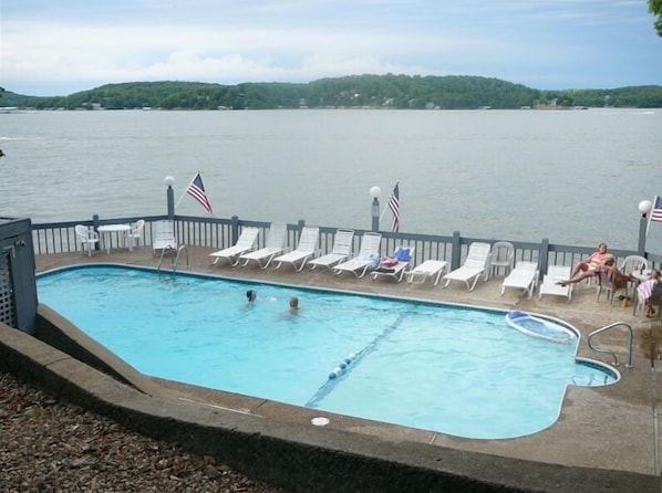 Lakeside Pool from Clubhouse