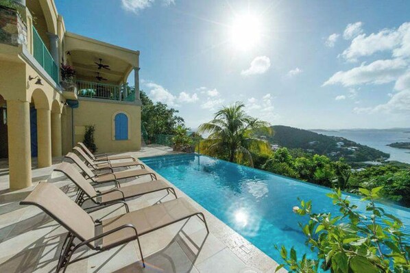 Exotic View is a top notch, very well designed, constructed & furnished 3-bedroom villa